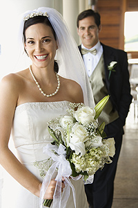 Die Hochzeit ist der schönste Tag für ein Paar